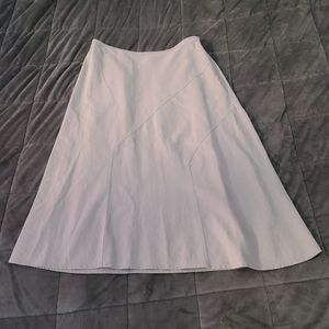 Larry Levine Grey Midi Skirt
